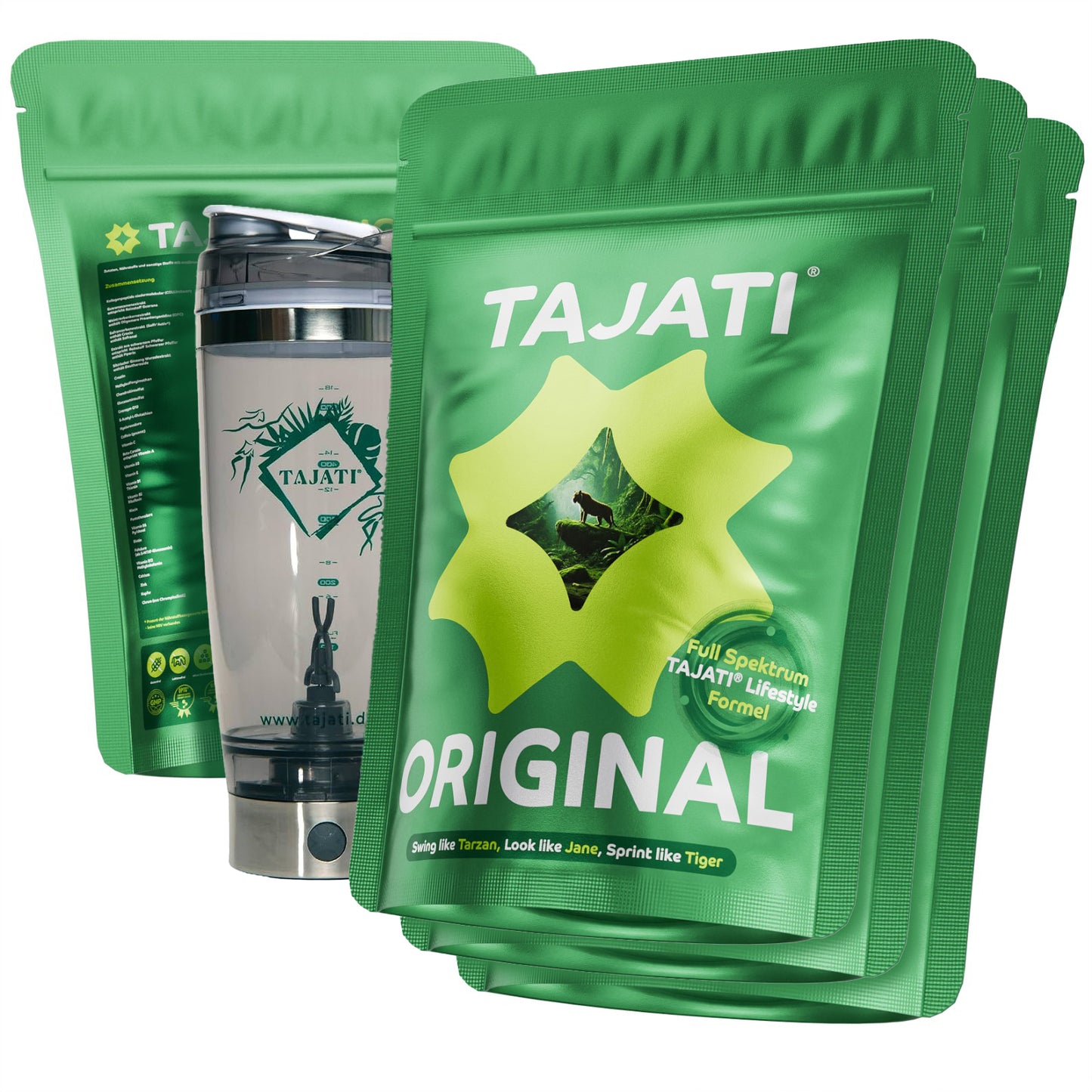 TAJATI® ORIGINAL – DIE ULTIMATIVE FULL-SPEKTRUM-LIFESTYLEFORMEL – 3er Pack inkl. TWISTER