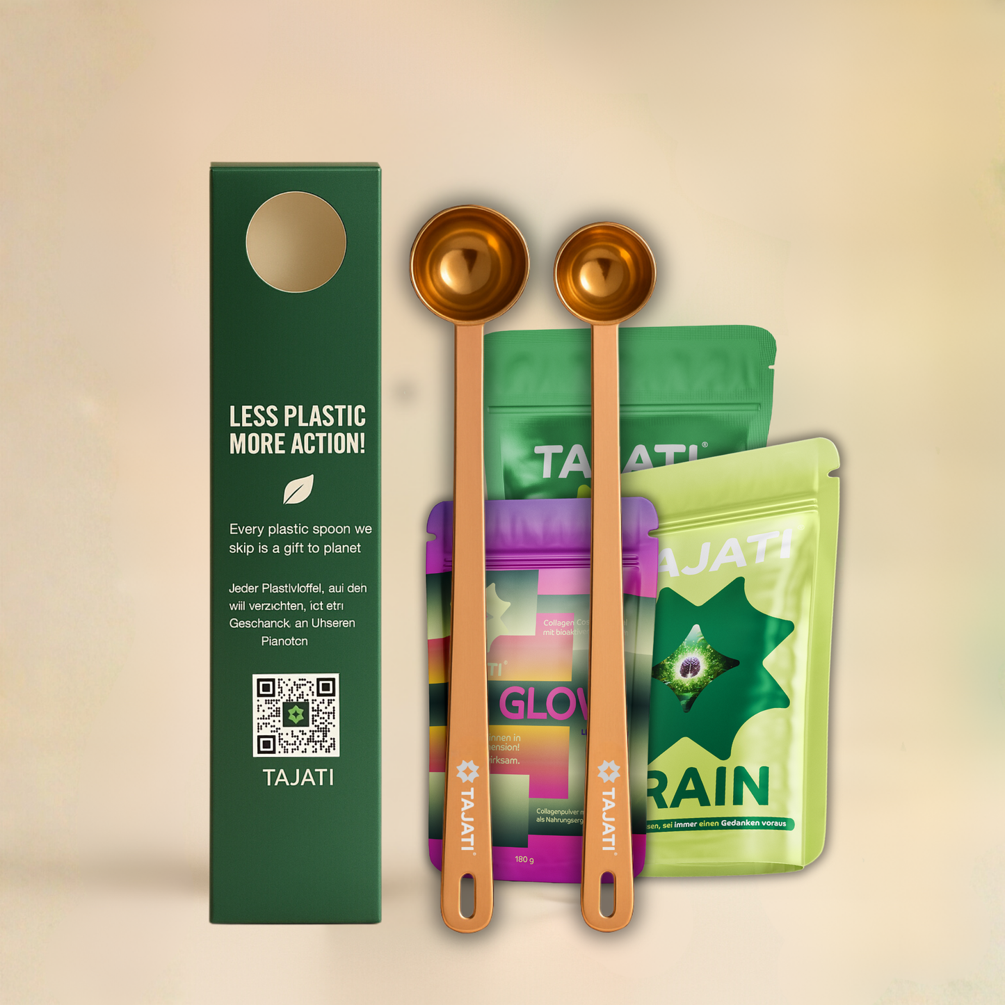 TAJATI® Roségold-Messlöffel