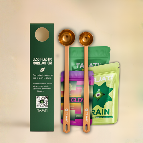 Bild 1 in Galerieansicht laden. TAJATI® Roségold-Messlöffel