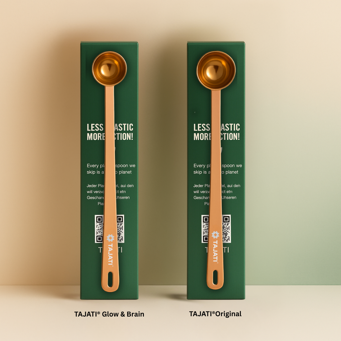 TAJATI® Roségold-Messlöffel dosiert 5 g Collagen-Granulat