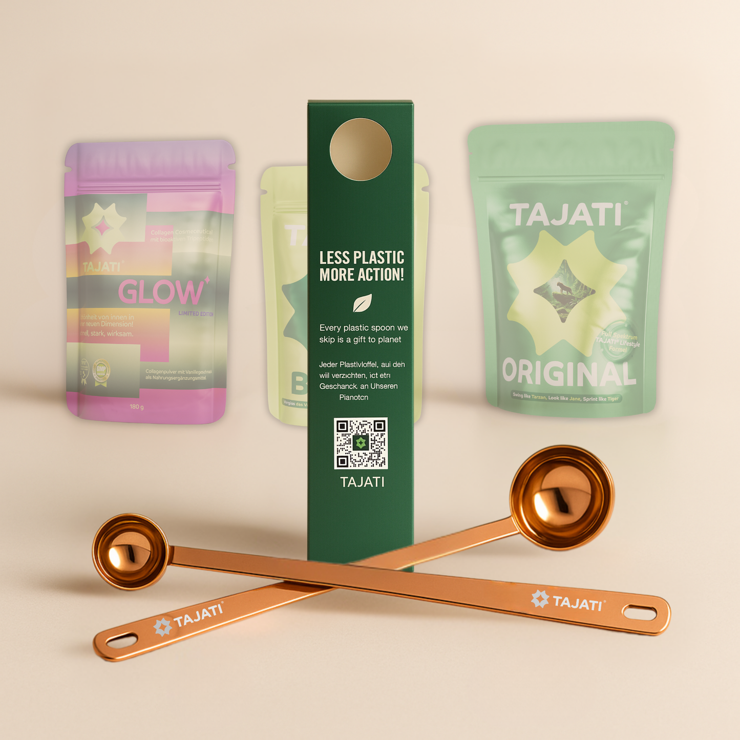 TAJATI® Roségold-Messlöffel