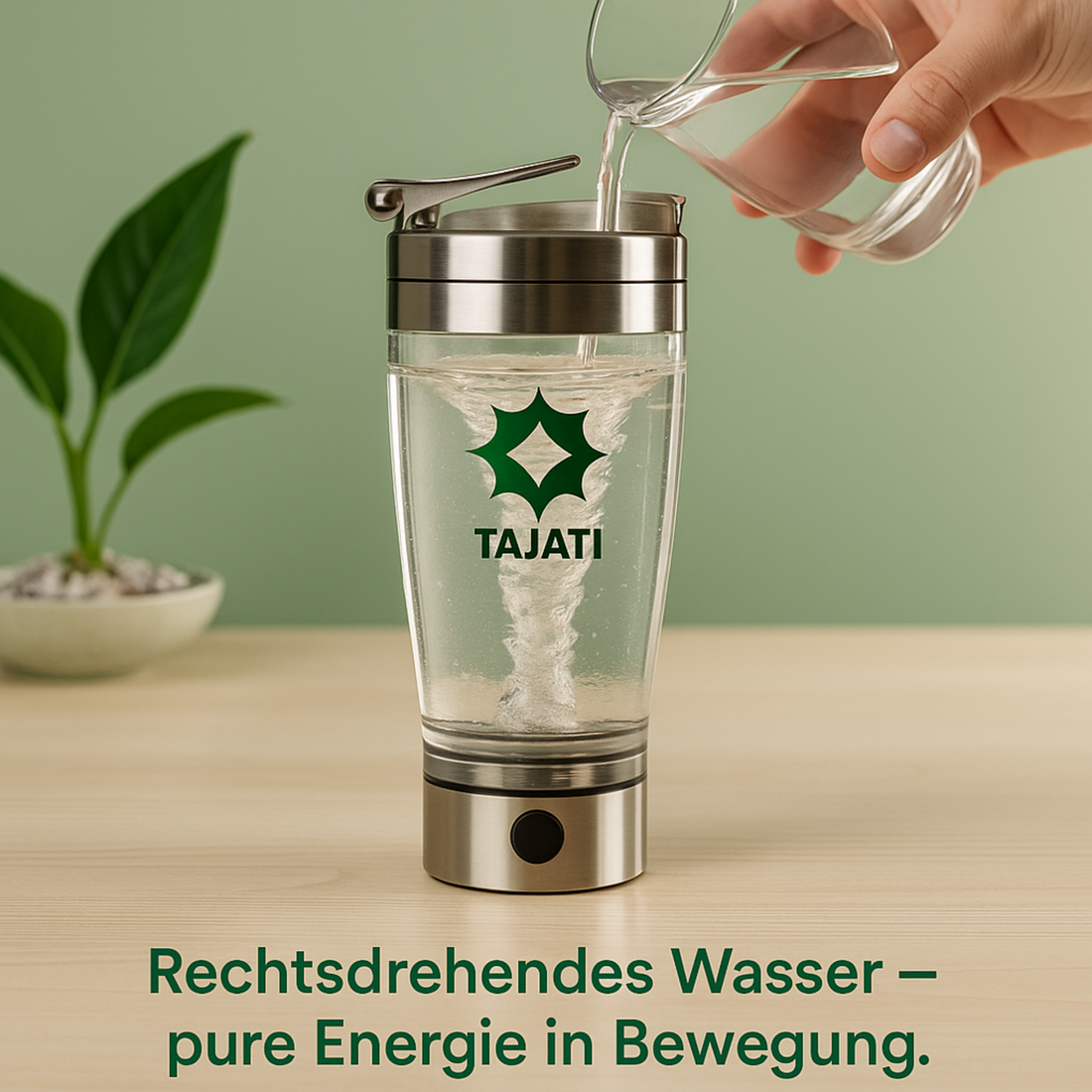TAJATI® Twister Shaker für Shakes und Supplements