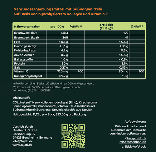 Bild 1 in Galerieansicht laden. TAJATI® POCKET STICKS COLLAGEN
