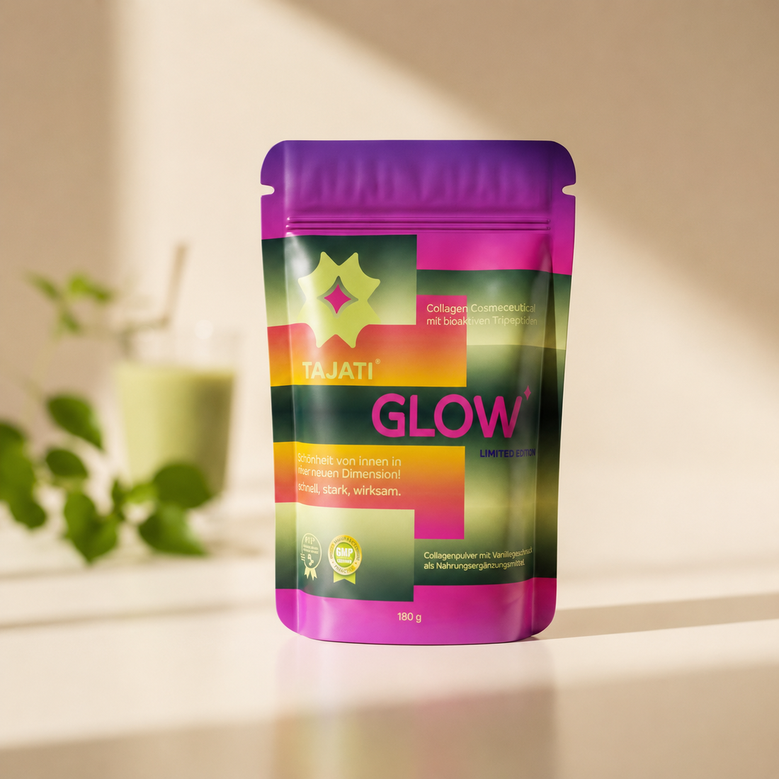 TAJATI® GLOW 1 Packung – 30-Tage Beauty-Routine mit Kollagen