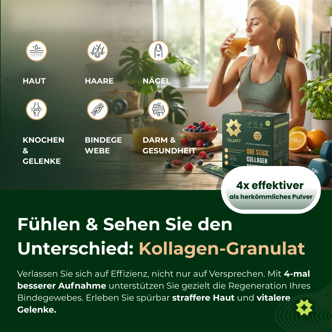 TAJATI® Sportcollagen Collagen-Stick Detail