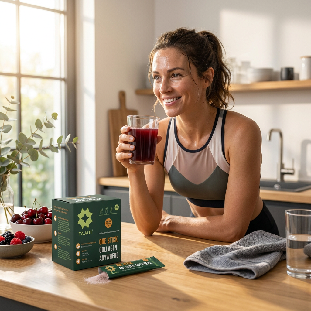 TAJATI® Sportcollagen Sticks für unterwegs, 10 g Collagen pro Stick